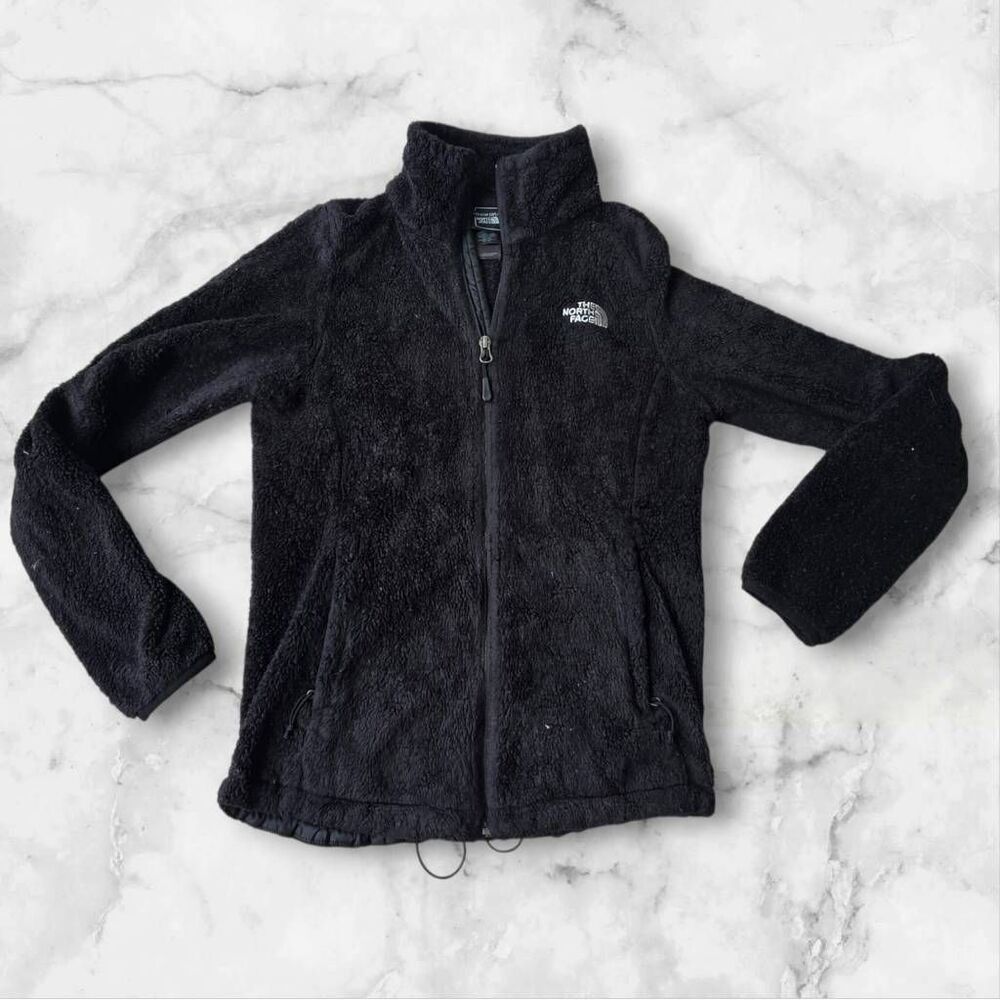 North Face Womans Small Black Full Zip